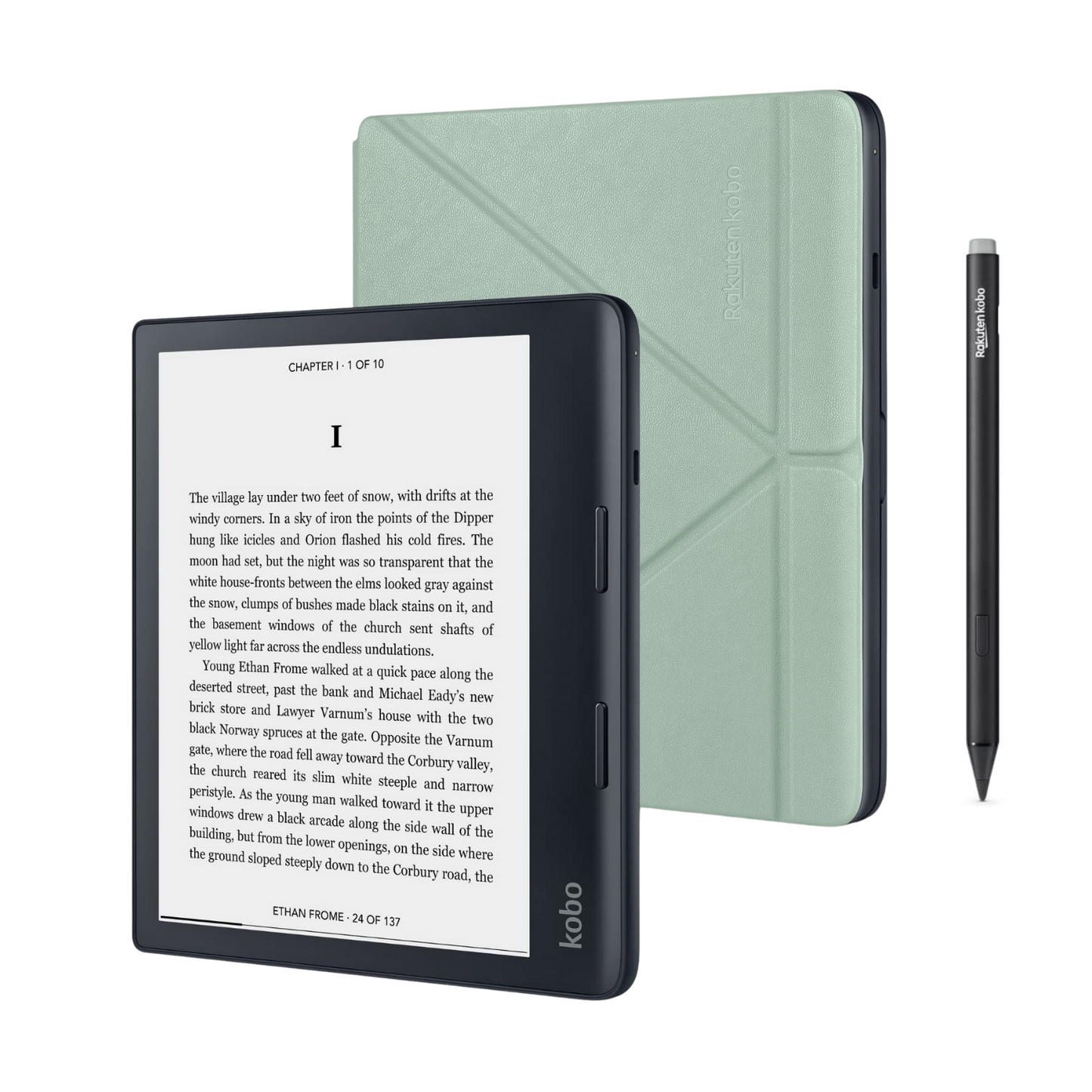 Kobo Sage eReader Bundle with SleepCover