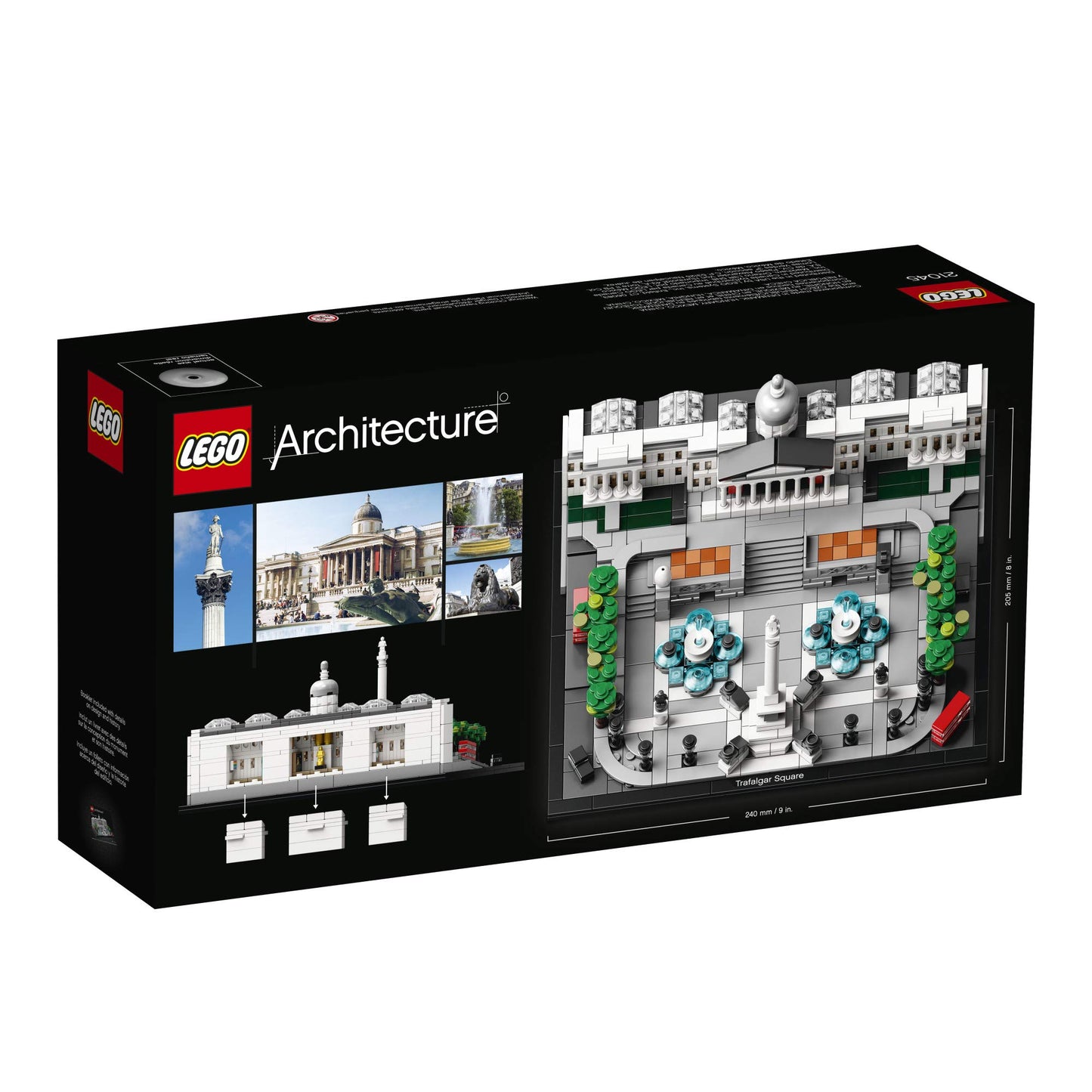 LEGO Architecture 21045 Trafalgar Square Building Kit, New 2019 (1197 Pieces)