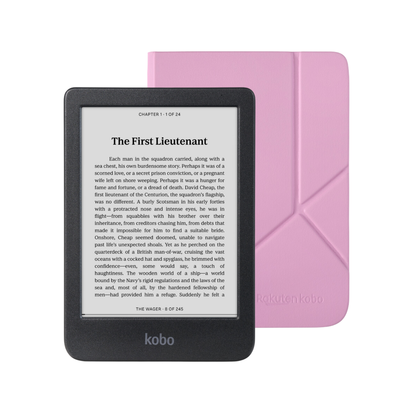 Kobo Clara BW eReader with Case Bundle