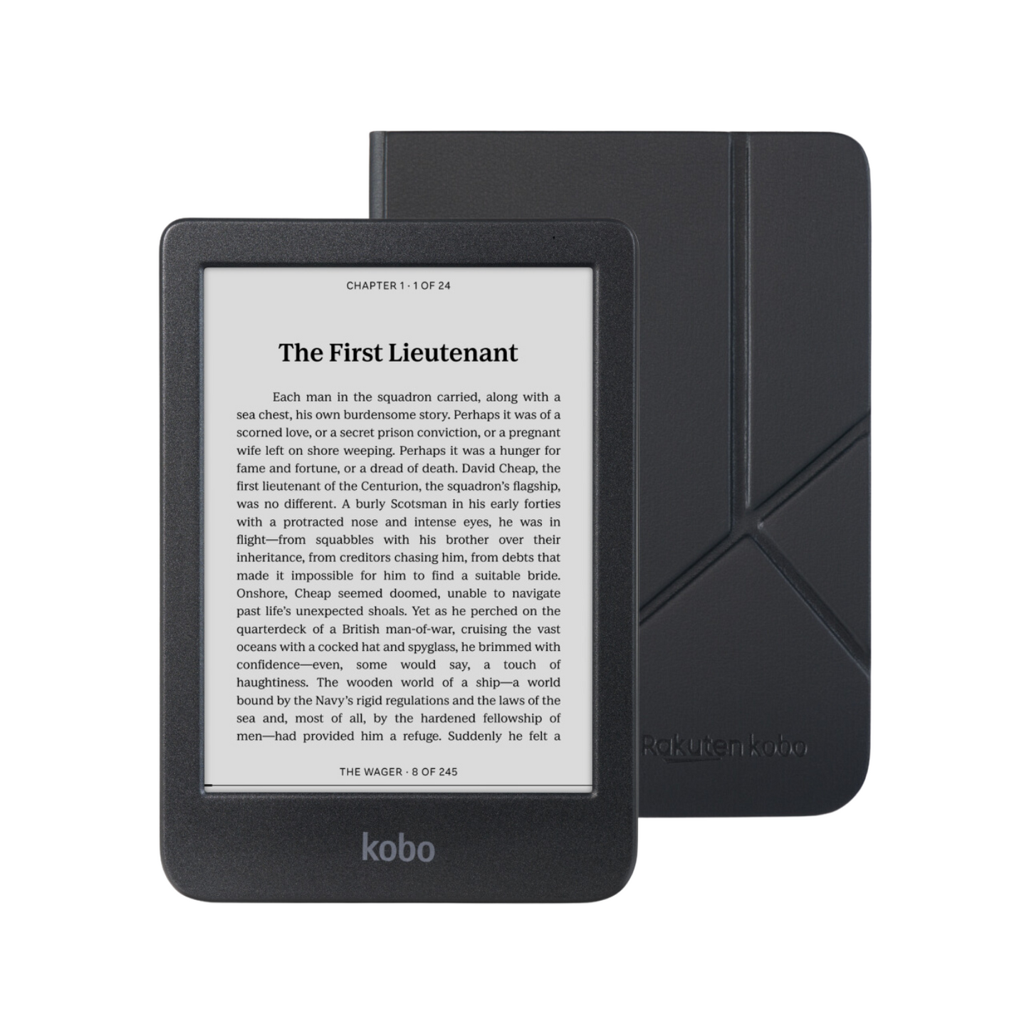 Kobo Clara BW eReader with Case Bundle