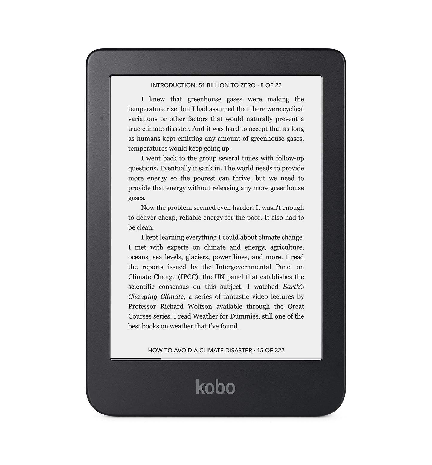 Kobo Clara 2E | eReader | Glare-Free 6” HD Touchscreen | WiFi | 16GB of Storage | Carta E Ink Technology | Waterproof (Open Box, Like New)