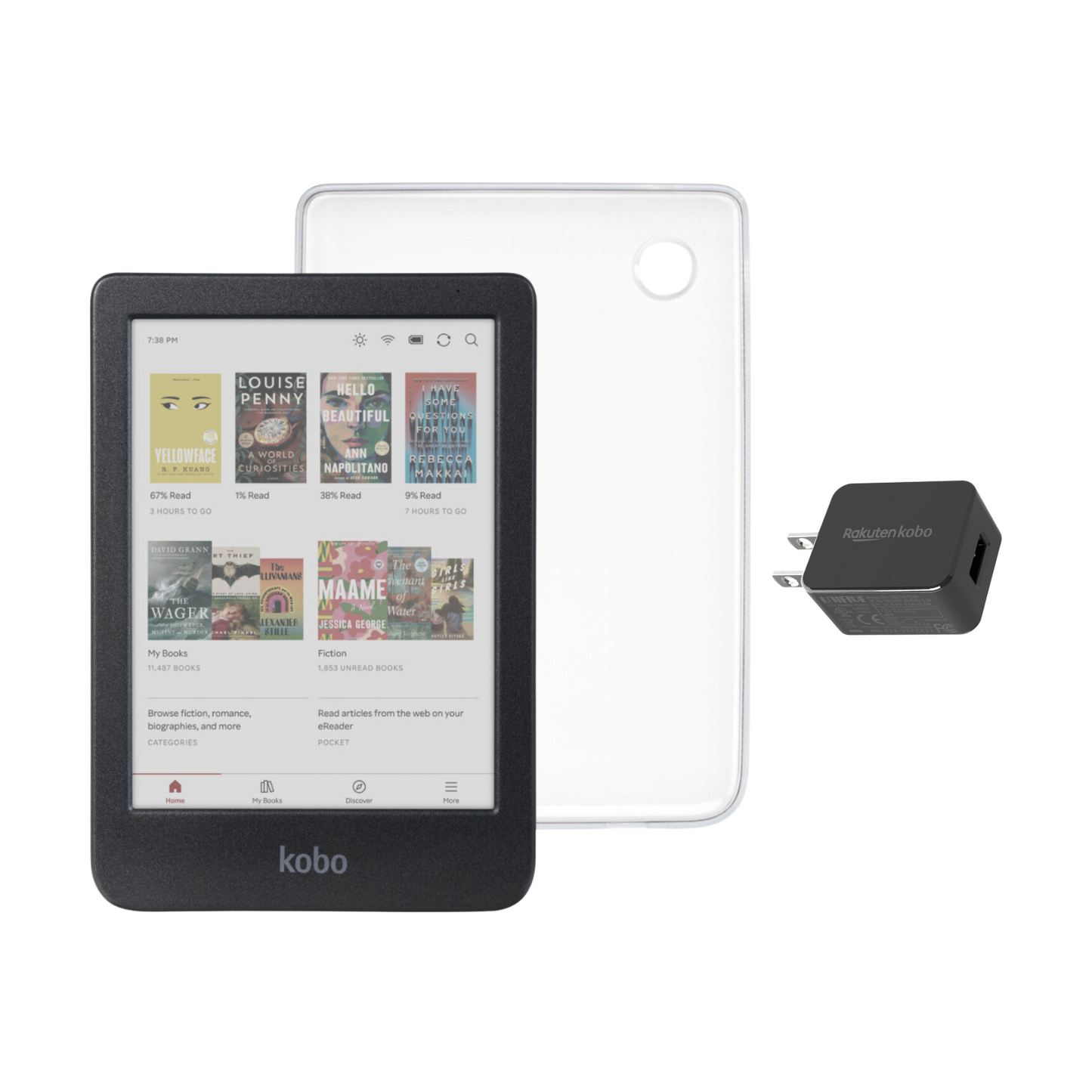 Kobo Clara Colour eReader with Case Bundle