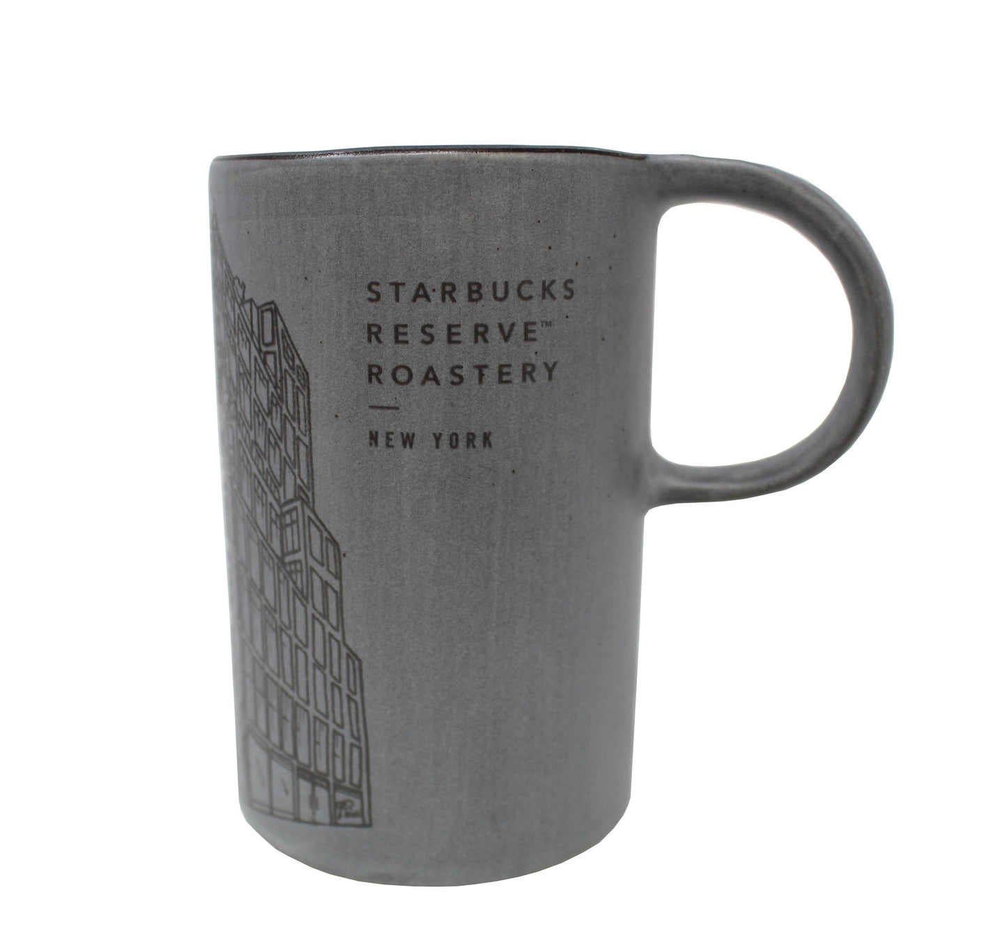 Starbucks Reserve Roastery New York Ceramic Mug, 10 Oz (Cement Grey)