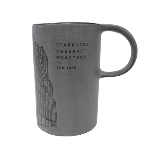Starbucks Reserve Roastery New York Ceramic Mug, 10 Oz (Cement Grey)