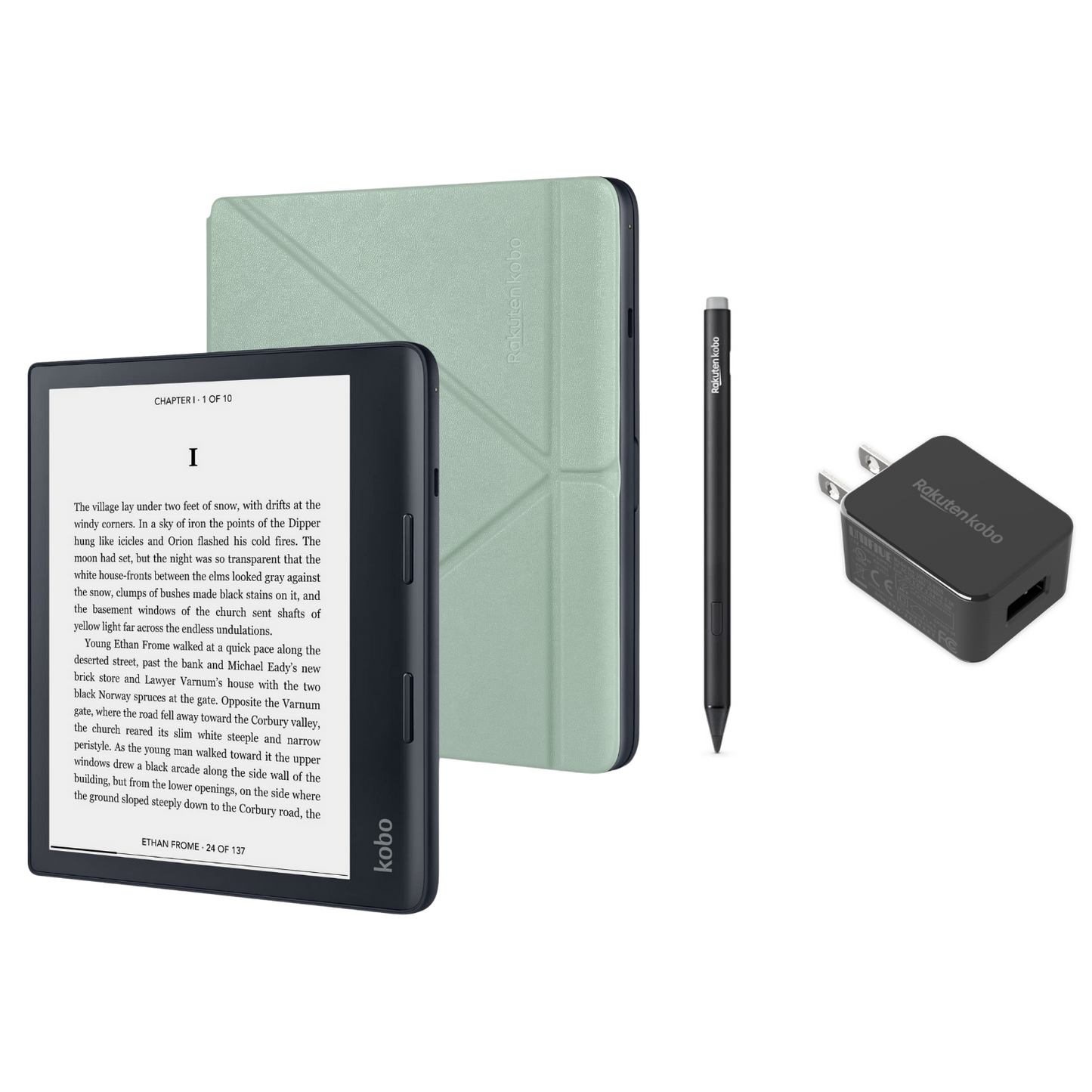 Kobo Sage eReader Bundle with SleepCover