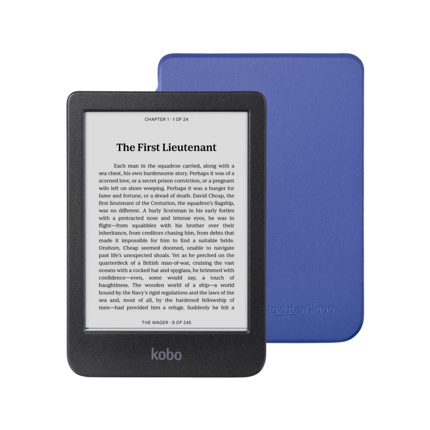 Kobo Clara BW eReader with Case Bundle