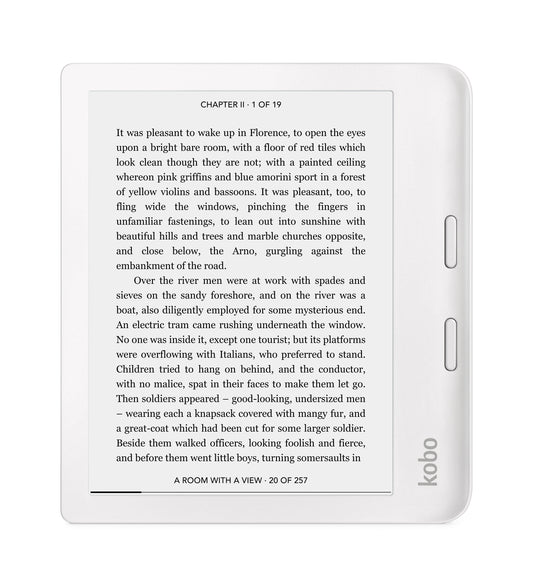 Kobo Libra 2 eReader | 7" Waterproof eInk Touchscreen | Glare-Free | Adjustable Brightness | WIFI | 32GB